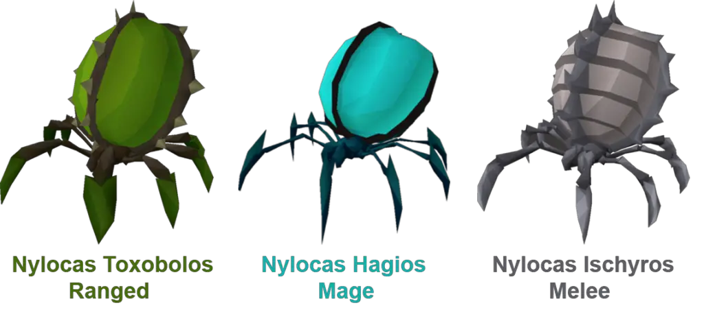 nylo attack styles osrs
