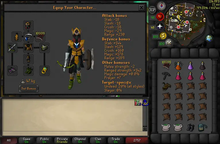 osrs vorkath gear setup