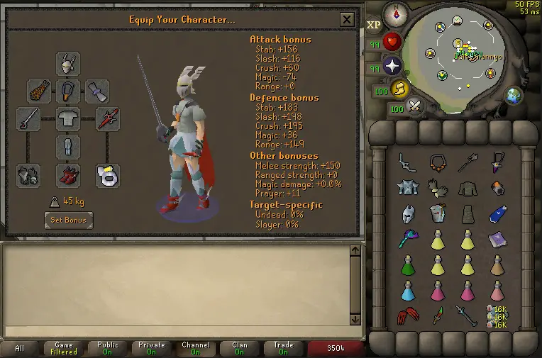 OSRS ToA gear setup