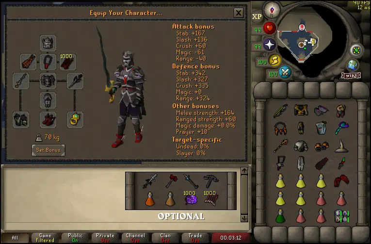 OSRS ToA max gear
