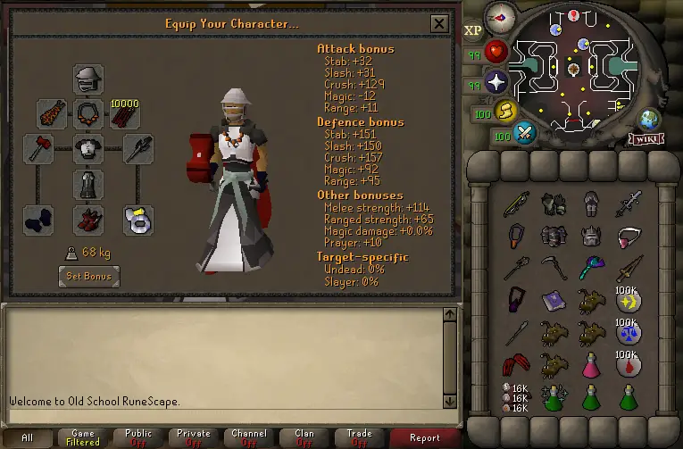 ToB melee role setup