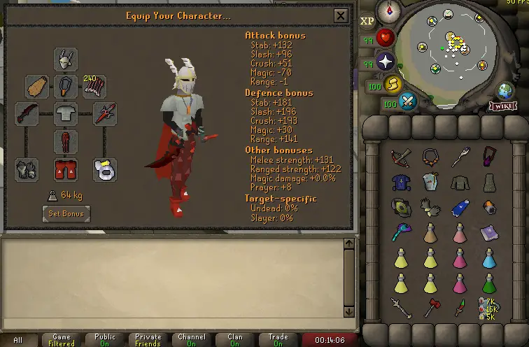 OSRS ToA welfare gear