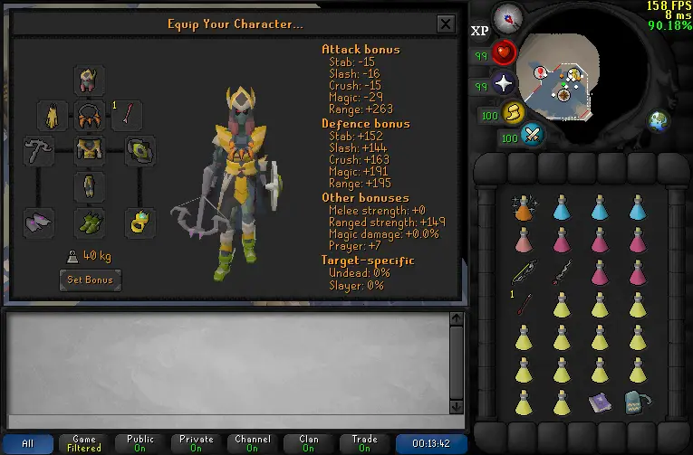 nex setup osrs