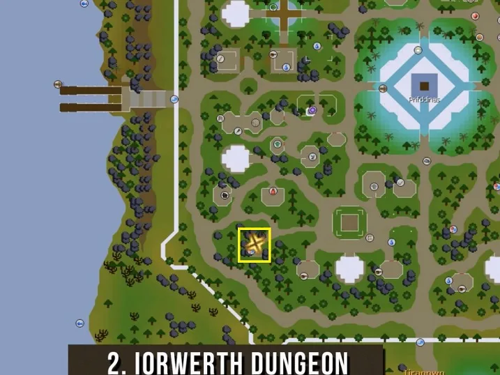 osrs how to get to Iorwerth Dungeon