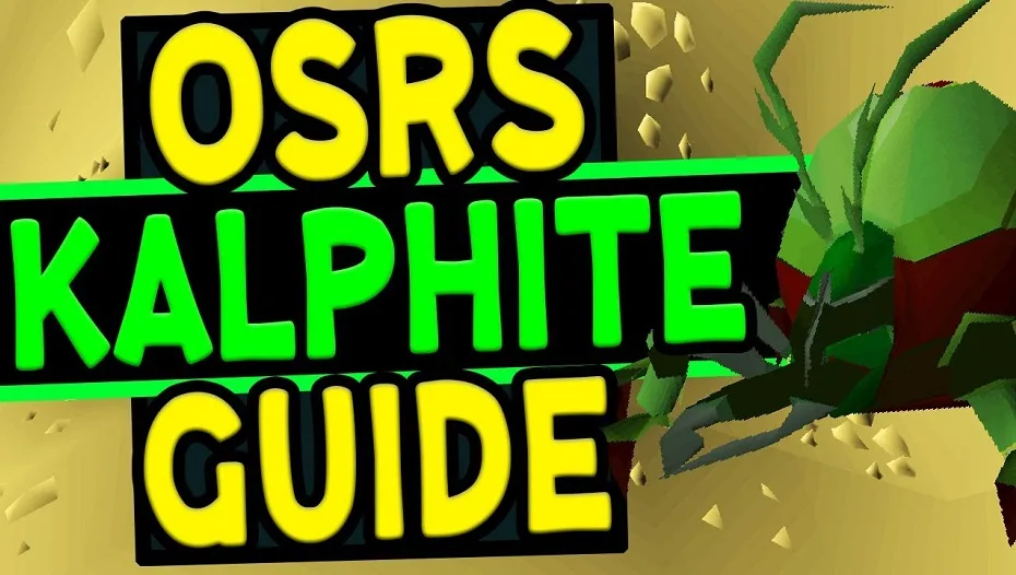 osrs kalphite guide