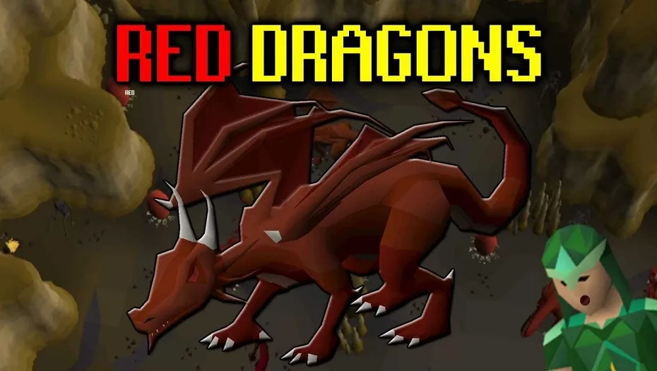 osrs red dragons guide
