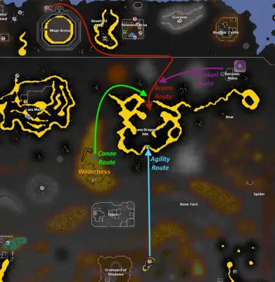 osrs how to get to Lava Dragon Isle