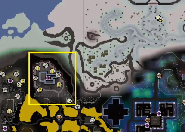 how to find blast mining area osrs
