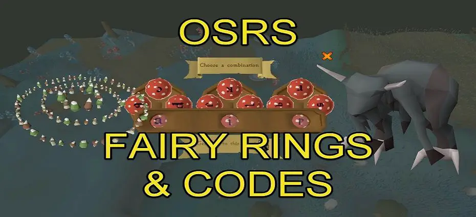osrs fairy ring codes