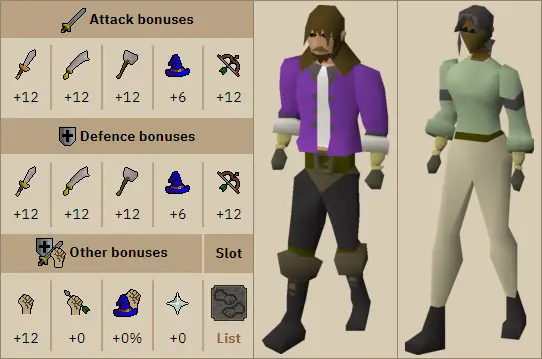 osrs Barrows Gloves stats