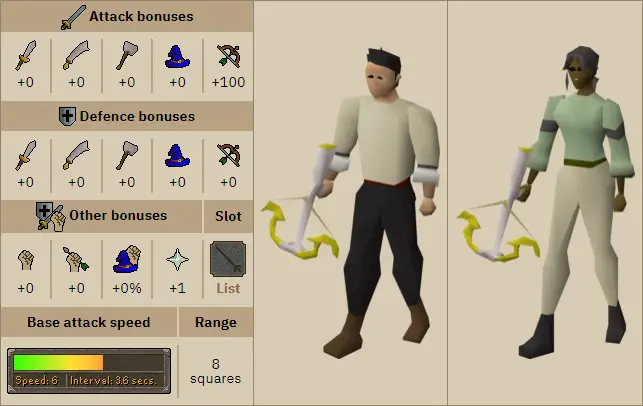 armadyl crossbow stats osrs