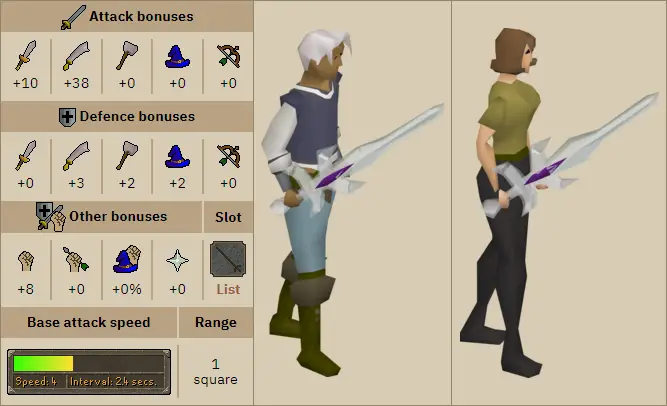 osrs arclight stats