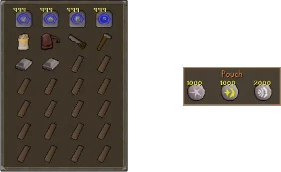recommended set-up for completing mahogany homes in osrs
