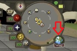image of how to find the world map on osrs mobile