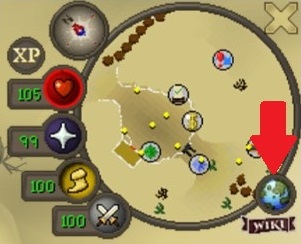 how to open the world map in osrs on desktop devices