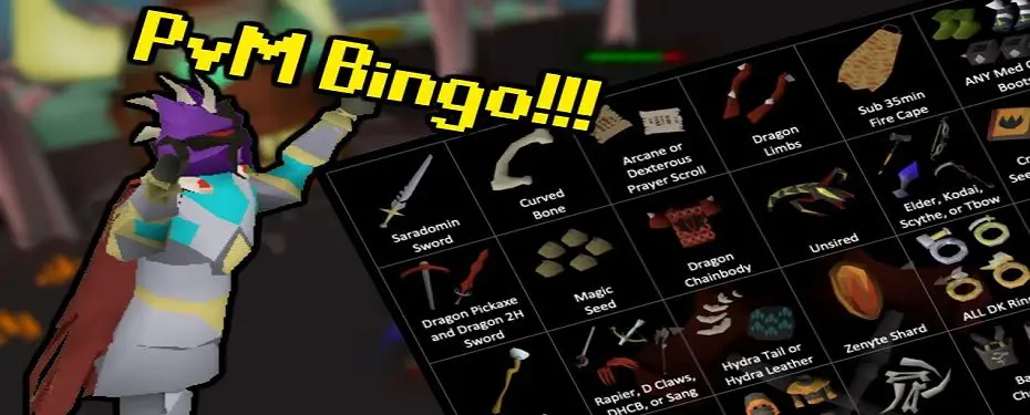 osrs pvm bingo