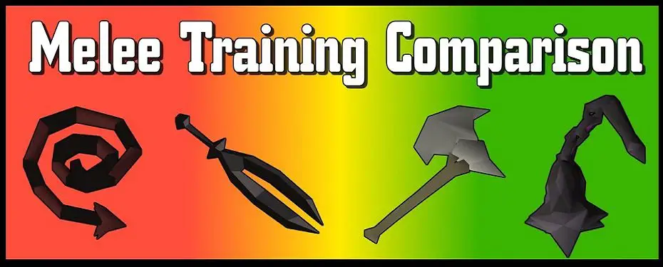 osrs best weapons to train attack with