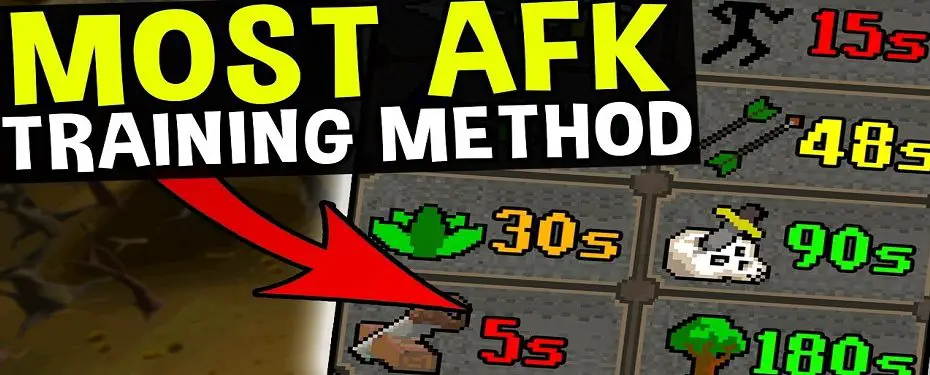 osrs best AFK training methods