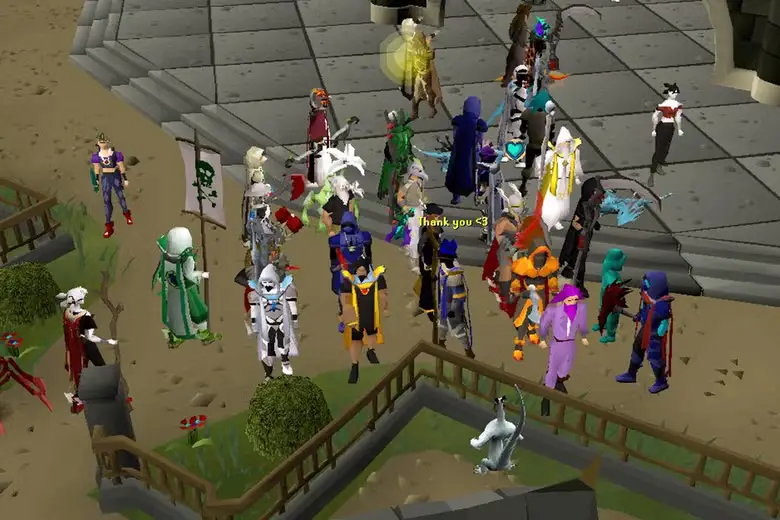 an image of players in old school runescape