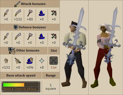 Armadyl Godsword stats