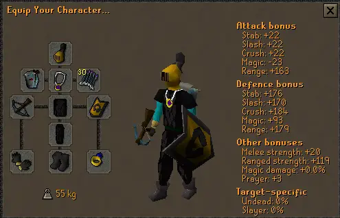 OSRS Range Banshee Setup